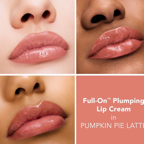 🌙♣️Buxom Pumpkin Pie Latte Full On Plumping Lip Cream - Picture 1 of 12
